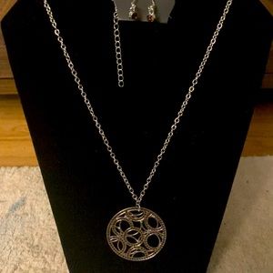 Thanks A MEDALLION Purple Necklace